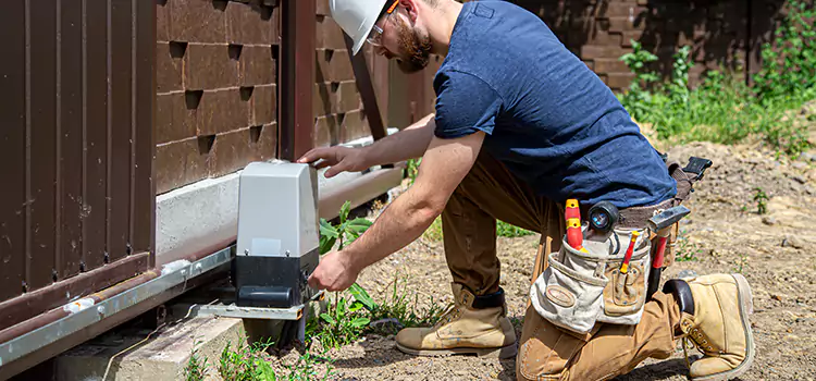 Electric Driveway Gate Installation Jenks