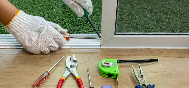Sliding Door Track Replacement in Jenks, OK